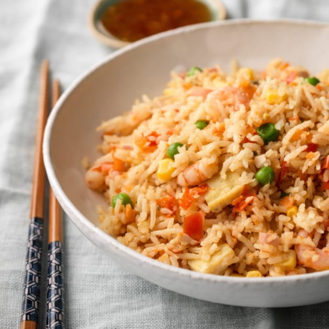 Lobster Oil Shrimp Fried Rice