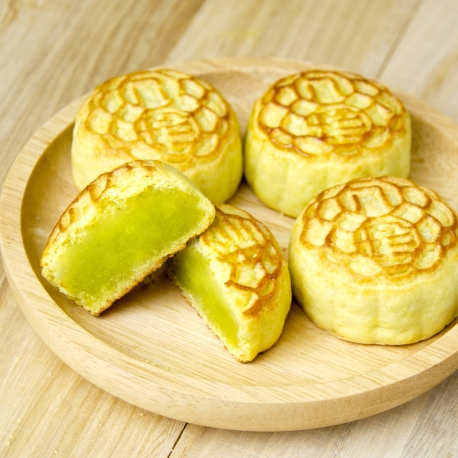 Mini Pandan Custard Mooncake (6pcs) Mini Pandan Custard Mooncake (6pcs)